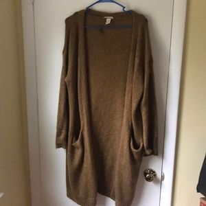 H&M cozy long cardigan